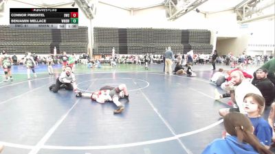 97 lbs Rr Rnd 1 - Connor Pimentel, DoughBoys ES vs Benjamin Mellace, Williamstown Mighty Braves ES