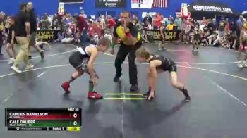 70 lbs Round 2 (4 Team) - Cale Dauber, Team Gotcha vs Camden Danielson, Olympia