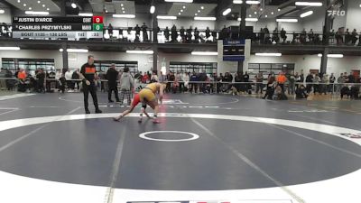 138 lbs Consi Of 8 #2 - Justin D'arce, Center Moriches vs Charles Przymylski, Mahopac