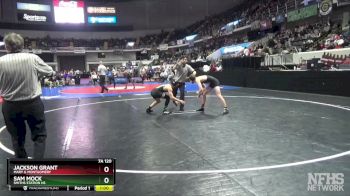 7A 120 lbs Cons. Round 2 - Jackson Grant, Mary G Montgomery vs Sam Mock, Smiths Station Hs