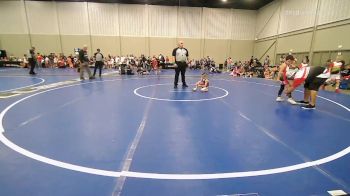 46 lbs Rr Rnd 2 - Londen Moon, NM Gold 9U vs Kaiden Galindez, Backyard Brawlers