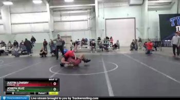 160 lbs Round 5 (8 Team) - Justin Lowery, Scanlan vs Joseph Ruiz, Rednose