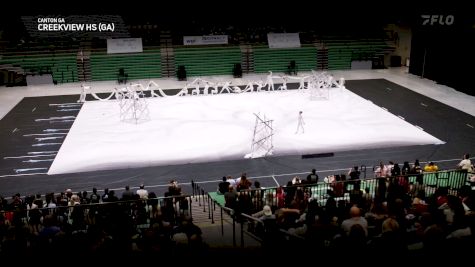 Creekview HS (GA) "Canton GA" at 2026 WGI Guard Buford Regional+