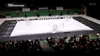 Creekview HS (GA) "Canton GA" at 2026 WGI Guard Buford Regional+