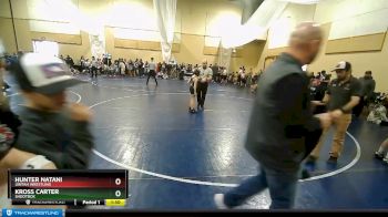 63 lbs Champ. Round 1 - Hunter Natani, Uintah Wrestling vs Kross Carter, Shootbox