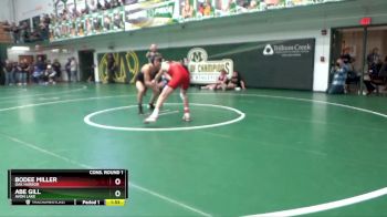 113 lbs Cons. Round 1 - Bodee Miller, Oak Harbor vs Abe Gill, Avon Lake