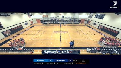 Replay: Chapman vs Caltech | Nov 2 @ 2 PM