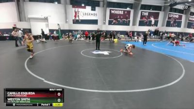 113 lbs Semifinal - Camillo Esqueda, ReZults Wrestling vs Weston Smith, 512 Outlaw Wrestling