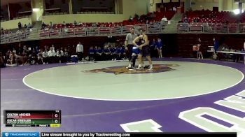 113 lbs Round 3 (4 Team) - Colton Archer, Bennington vs Oscar Kriegler, Papillion-La Vista South