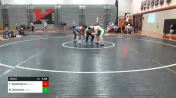 285 lbs Consolation - Tyrese Washington, Manheim Township vs Nicholai Brotzman, Donegal