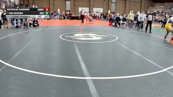 165 lbs Cons. Round 6 - Nicholas Sanders, Liberty North vs Joe Novero, Creighton Prep