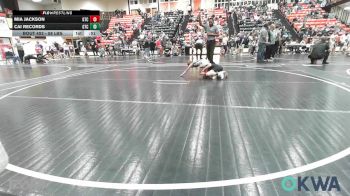 58 lbs Rr Rnd 1 - Mia Jackson, Grove Takedown Club vs Cai Records, Grove Takedown Club