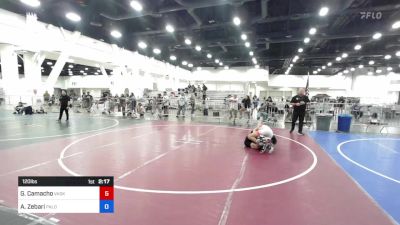120 lbs 5th Place - Gabriel Camacho, Vasky Bros vs Alan Zebari, Palo Verde HS