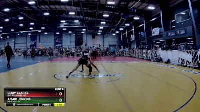 105 lbs Rd# 5- 3:45pm Friday Final Pool - Cody Clarke, Mat Assassins vs Amari Jenkins, PA Gold