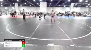 160 lbs Consolation - Richard Garcia, South High Rebels vs Kristopher Castro, Lawc