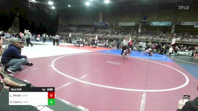 46 lbs Semifinal - Lane Miner, Dumas WC vs Kempsey Conry, Pomona Elite