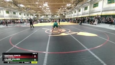 180 lbs Cons. Semi - Calder Vollmer, Tongue River vs Santiago Topete, Legends Of Gold