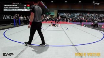 75 lbs Final - Faith Hashmi, Savage House Wrestling Club vs Julie Fleming, Mat Assassins
