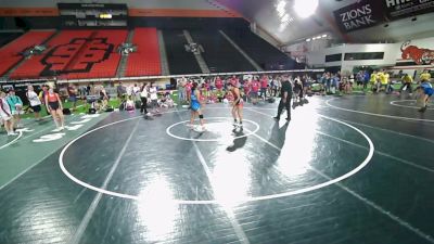 125 lbs Kourtney Barnes, Alaska HS Girls vs Ellianna Campos, New Mexico HS Girls