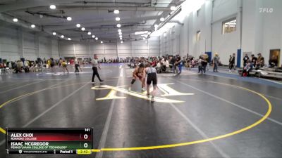 141 lbs Cons. Round 4 - Isaac McGregor, Pennsylvania College Of Technology vs Alex Choi, Roanoke College