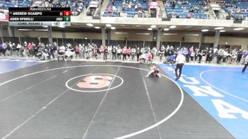 101 lbs Cons. Round 3 - Andrew Ocampo, Unattached vs Aden Spinelli, Amboy