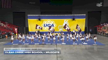Clear Creek High School - Wildcats [2025 Super Varsity Division I Game Day Day 1] 2025 UCA Houston Regional