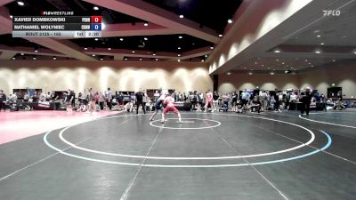 165 lbs Champ. Round 2 - Xavier Dombkowski, Pennsylvania vs Nathaniel Wolyniec, Connecticut