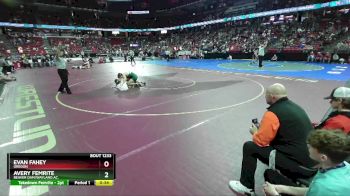 D1-132 lbs Cons. Round 2 - Evan Fahey, Oregon vs Avery Femrite, Beaver Dam/Wayland Ac.