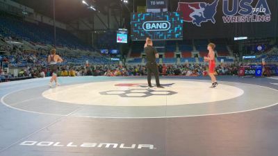 120 lbs 3rd Place Match - Weston Porter, IA vs Corey Brown, MD