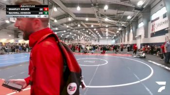 83 lbs Cons. Semi - Brantley Arluck, Spartan Mat Club vs Maxwell Johnson, All American Wrestling Club