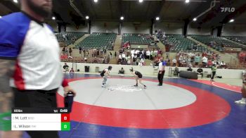 80 lbs Final - Maisyn Lott, Bison Takedown Wrestling Club vs Lilyana Wilson, The Storm Wrestling Center