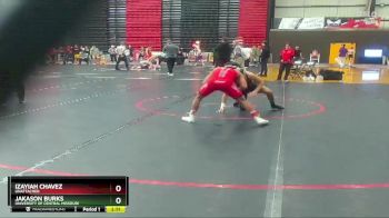 125 lbs Semifinal - Jakason Burks, University Of Central Missouri vs Izayiah Chavez, Unattached