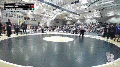 142 lbs Cons. Round 4 - Drake Cuthbertson, Vacaville Wrestling Club vs Everett Jones, Gold Trail