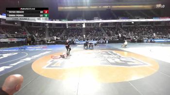 120 lbs Cons. Round 2 - Tayah Beach, SVEC-4 vs Emma Penna, Lockport-6