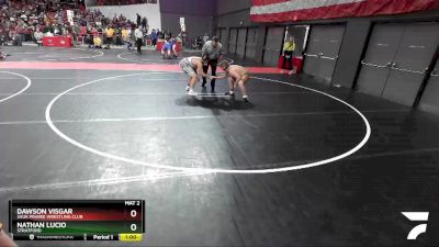 185 lbs Quarterfinal - Nathan Lucio, Stratford vs Dawson Visgar, Sauk Prairie Wrestling Club