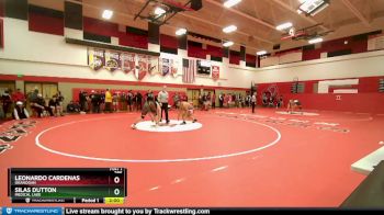 285 lbs Champ. Round 1 - Silas Dutton, Medical Lake vs Leonardo Cardenas, Okanogan