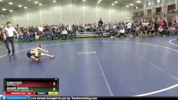 75 lbs Round 3 (6 Team) - Ruger Smokov, South Dakota Lightning vs Cash Cole, Iowa Red