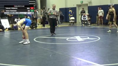 120 lbs Cons. Round 3 - Max Panosh, Cedar Rapids Kennedy vs Isaac French, Wahlert, Dubuque