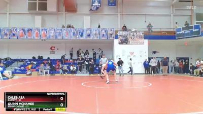 120 lbs Quarters & Wb (16 Team) - Caleb Asa, Garrett vs Quinn McNamee, Bishop Chatard