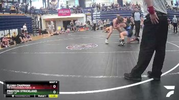 155 lbs Round 3 (6 Team) - Elijah Chapman, The Untouchables Purple vs Preston Strickland, Troup