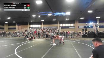 137 lbs Consi Of 8 #1 - Wallace Hardin, Spring Hills WC vs Lucca Aragon, Christopher Columbus HS