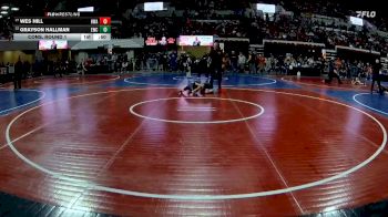 50 lbs Cons. Round 1 - Grayson Hallman, Ennis Wrestling Club vs Wes Hill, Headwaters Wrestling Academy