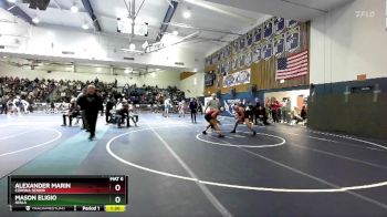 150 lbs Quarterfinal - Mason Eligio, Ayala vs Alexander Marin, Corona Senior