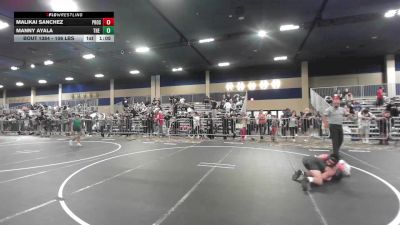 106 lbs Quarterfinal - Malikai Sanchez, Prosser Wr Ac vs Manny Ayala, The Valley WC