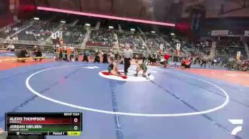 125 lbs Cons. Round 4 - Alexis Thompson, Pinedale vs Jordan Nielsen, Lander Valley