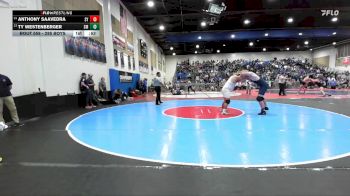 285 Boys Cons. Round 3 - Ty Westenberger, San Marcos vs Anthony Saavedra, San Ysidro