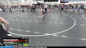 126 lbs Cons. Round 3 - Lucas Galdine, Toss Em Up Wrestling Academy vs Trenton Cournoyer, CrassTrained: Weigh In Club