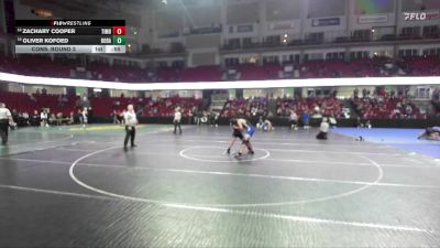 144 lbs Cons. Round 2 - Zachary Cooper, Timberline vs Oliver Kofoed, Borah