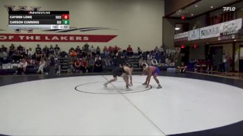 133 lbs Cons. Round 1 - Cayden Long, Southwestern Oregon Community College vs Carson Cummins, Umpqua Community College