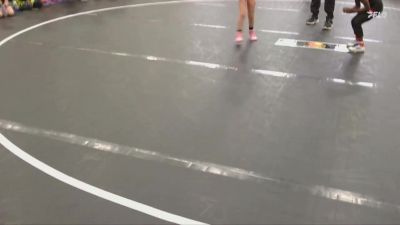 40/45 Round 1 - Gabriella Manson, Mighty Warriors Wrestling Acad vs Elora Stafford, KC Elite Training Center